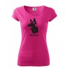 tričko foX malinoa dámské růžové