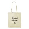 Taška Báječná asistentka (Barva textilu naturální)