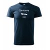 pánské vodácká tričko Berounka 2024 namorni modra