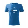 Dětské vodácká tričko Odra 2023 azurova modra