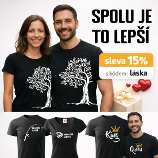 ❤️ Valentýn ve dvojici stylově 👕👕 Párová trička od trend-design jsou ideální způsob, jak dát světu najevo, že patříte k...