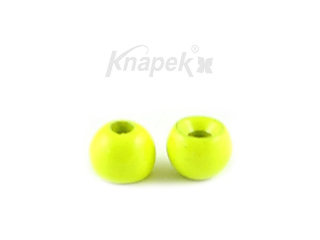 Hlavička wolframová Knápek Color - fluo yellow