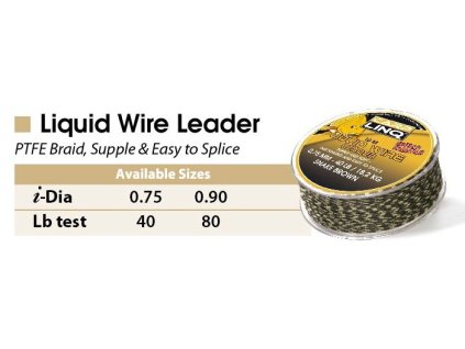 gold series liquid wire leader olovenka bez jadra
