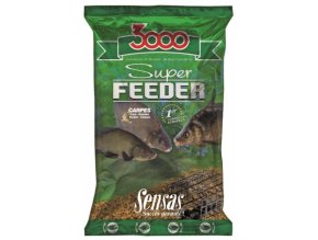 Vnadící směs Sensas 3000 Super feeder Carpes 1kg