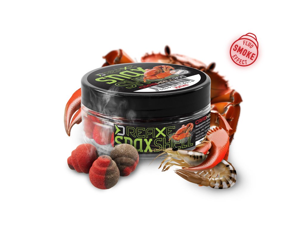 Delphin Wafters Rozpustná Nástraha D SNAX SHELL Krab Krill 30 g