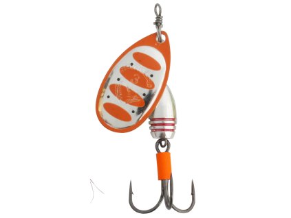Savage Gear Třpytka Rotex Spinner Fluo Orange/Silver
