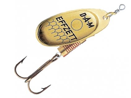 DAM Rotační Třpytka Effzett Standard Spinner Gold
