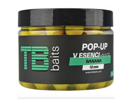 TB Baits Plovoucí Boilie Pop-Up Banana + NHDC 65 g