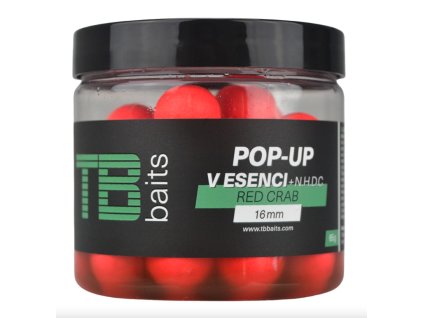 TB Baits Plovoucí Boilie Pop-Up Red Crab + NHDC 65 g