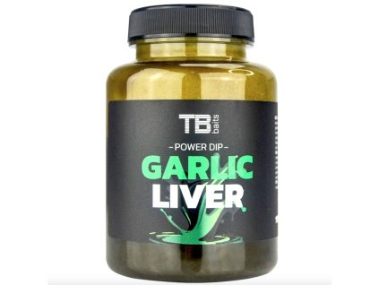 TB Baits Power Dip Garlic Liver 150 ml