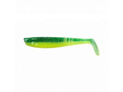 DAM Nástraha Shad Paddletail UV Green/Lime 6,5 cm