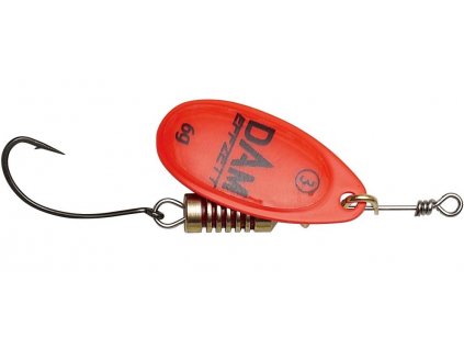 Dam Třpytka Effzett Spinner With Single Hooks Sinking Red