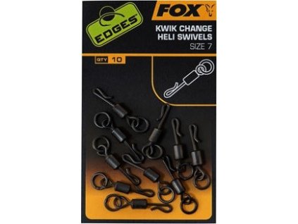 Fox Obratlík Edges Kwik Change Heli Swivels Size 7