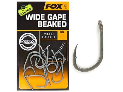 Fox Háčky Edges Wide Gape Beaked