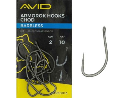 Avid Carp Háčky Armorok Hooks Chod Barbless