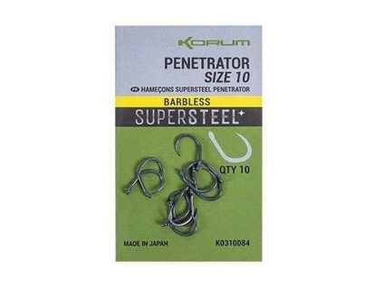 KORUM Háček Penetrator Barbless