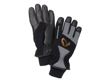 Savage Gear Rukavice Thermo Pro Glove Grey Black