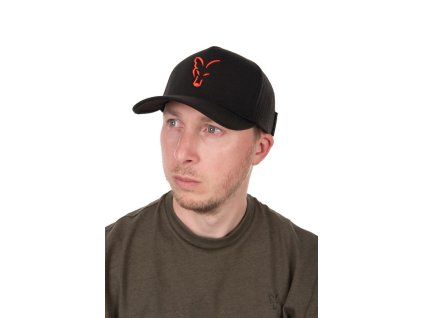 Fox Kšiltovka Collection Baseball Cap Black Orange