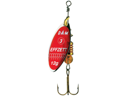 DAM Třpytka Effzett Predator Spinner Reflex Red
