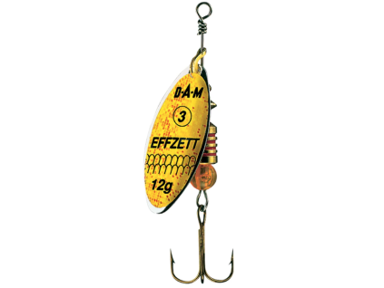 DAM Třpytka Effzett Predator Spinner Reflex Yellow