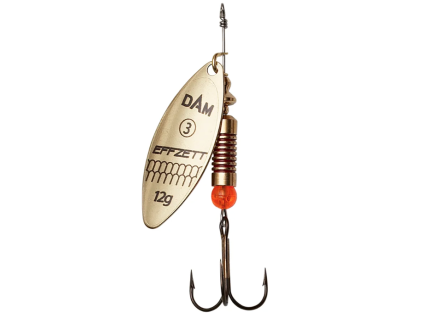 DAM Třpytka Effzett Predator Spinner Gold