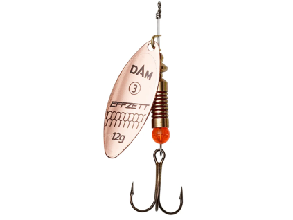 DAM Třpytka Effzett Predator Spinner Copper