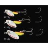 Savage Gear Třpytka Grub Spinners Silver Red Yellow
