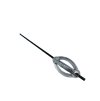 Krmítko olověné průběžné na trubičce 20 cm