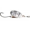 Dam Třpytka Effzett Spinner With Single Hooks Sinking Reflex Silver