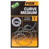 Fox Háčky Edges Curve Shank Medium Hooks