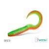 Umělá nástraha Delphin TwistaX Eeltail UVs | 6cm