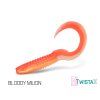 Umělá nástraha Delphin TwistaX Eeltail UVs | 6cm