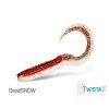 Umělá nástraha Delphin TwistaX Eeltail UVs | 6cm