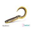 Umělá nástraha Delphin TwistaX Eeltail UVs | 6cm