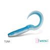 Umělá nástraha Delphin TwistaX Eeltail UVs | 6cm