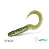 Umělá nástraha Delphin TwistaX Eeltail UVs | 6cm