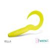 Umělá nástraha Delphin TwistaX Eeltail UVs | 6cm