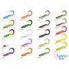 Umělá nástraha Delphin TwistaX Eeltail UVs | 6cm