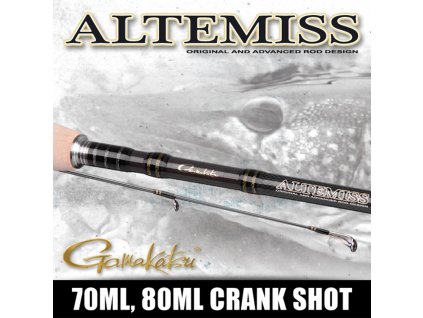 Prut Gamakatsu Altemiss Crank Shot, 80ML 2.40m 5-25g