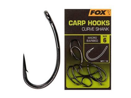 Fox Háčky Curve Shank 10 ks