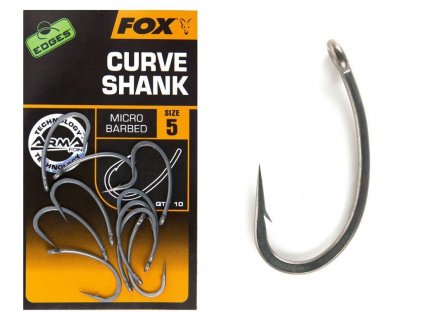 Fox Háčky  Edges Curve Shank