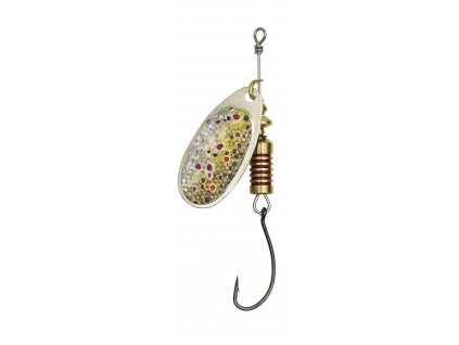 DAM Třpytka Effzett Spinner With Single Hooks Trout