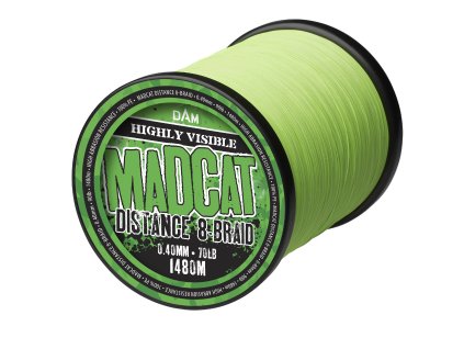 Distance 8-Braid 990M 0.50Mm 52.2Kg 115Lbs Hi Vis Green