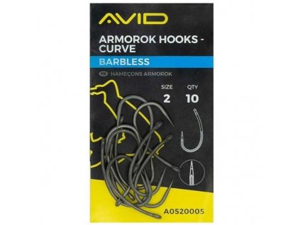avid carp hacky armorok hooks curve barbless