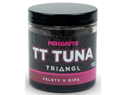 mikbaits pelety v dipu tt tuna triangl 250 ml 30 mm (2)