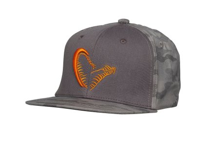 savage gear ksiltovka flex fit camo cap one size camo grey