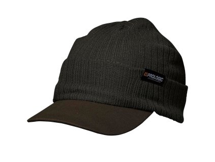 prologic cepice peak beanie one size forest green