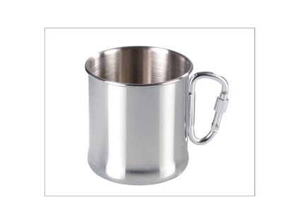 rybarsky hrnek nerezovy 270ml s karabinou