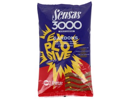 Sensas Krmítková Směs 3000 Explosive - Plotice 1 kg