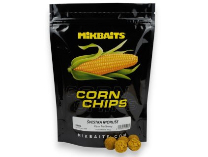 mikbaits boilie corn chips svestka moruse